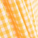 Cuadro Vichy Amarillo 1cm. - Ribes y Casals