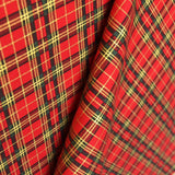 Algodón Navidad Cuadros Regalo Rojo - Ribes y Casals