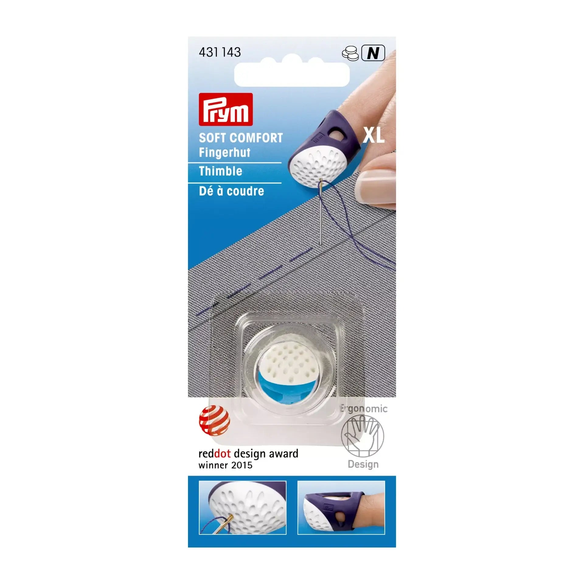 Dedal Talla "XL" Prym - Ribes y Casals