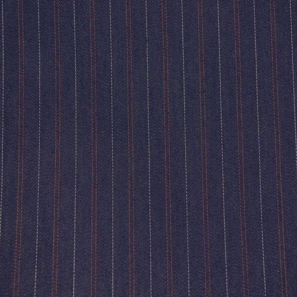 Denim Elástico Listas Azul - Ribes y Casals