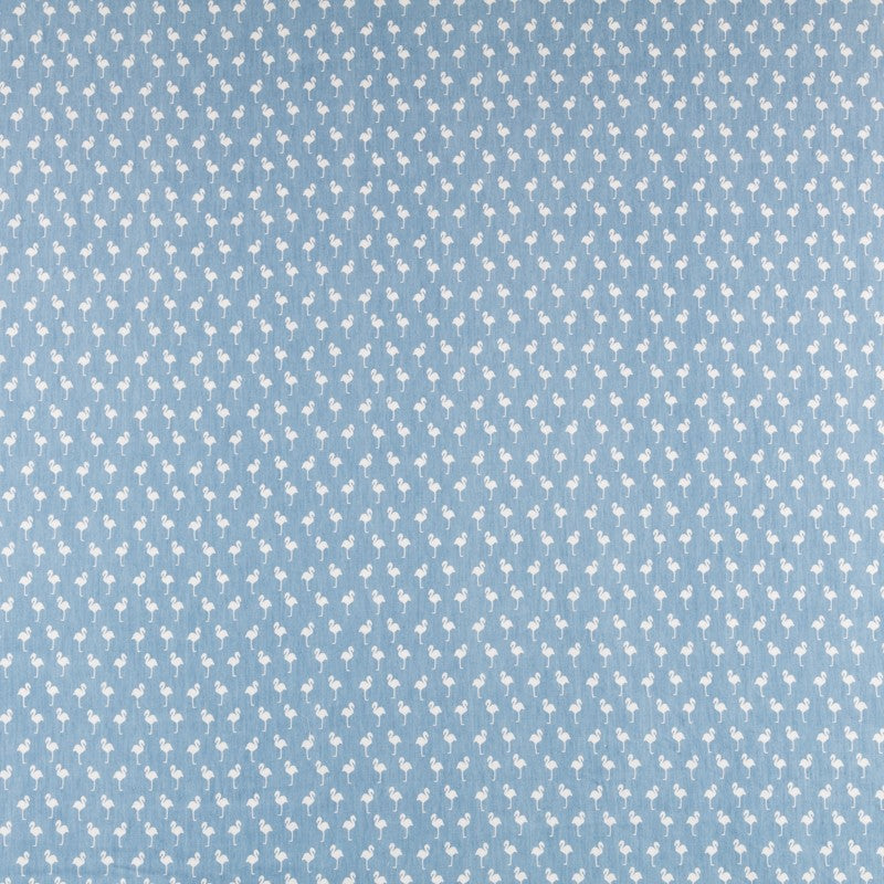 Denim Fino Flamencos Azul - Ribes y Casals