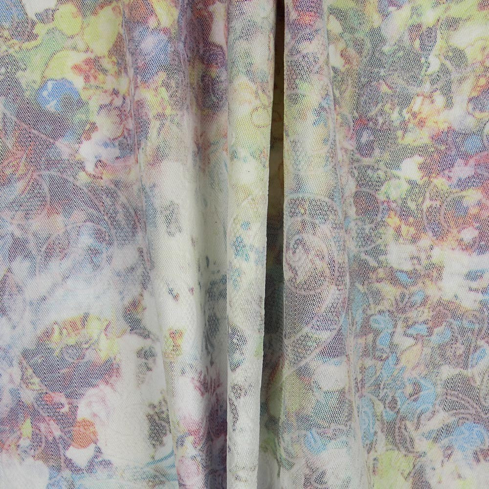 Denim Jaqcuard Tie-Dye Rosa - Ribes y Casals