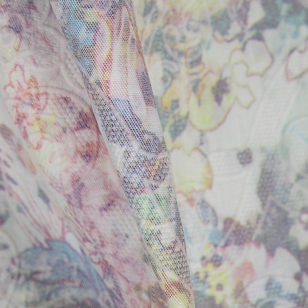 Denim Jaqcuard Tie-Dye Rosa - Ribes y Casals