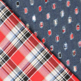 Denim Reversible Azul Oscuro - Ribes y Casals