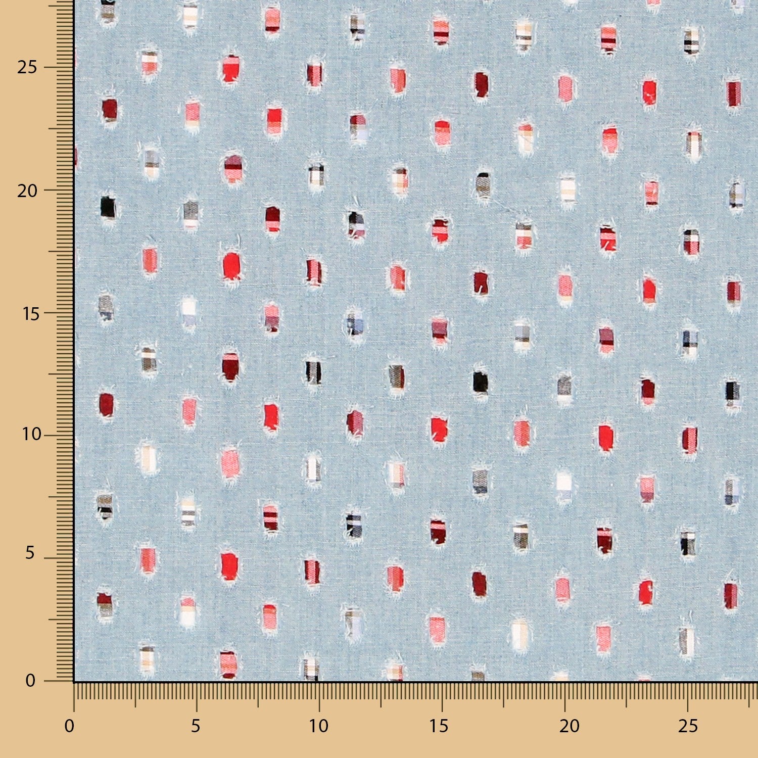 Denim Reversible Celeste - Ribes y Casals