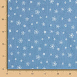 Denim Algodón Margaritas - Ribes y Casals