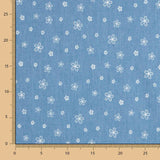 Denim Algodón Margaritas - Ribes y Casals