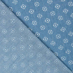 Denim Algodón Rombo Explosión - Ribes y Casals