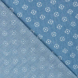 Denim Algodón Rombo Explosión - Ribes y Casals