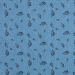 Denim Algodón Hojas - Ribes y Casals