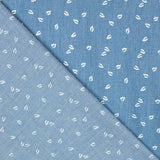 Denim Algodón Hojita - Ribes y Casals