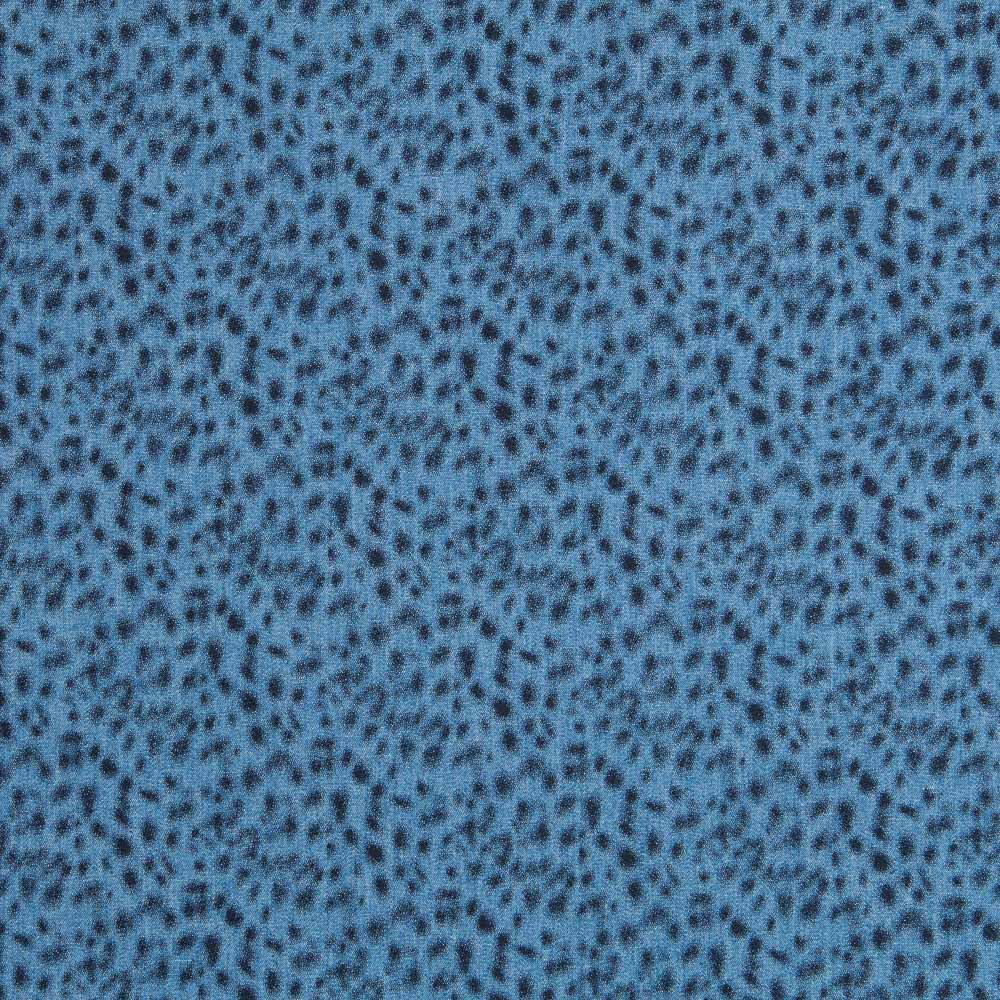 Denim Algodón Leopardo Negro - Ribes y Casals