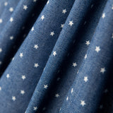 Denim Algodón Medio Estrellas Mini - Ribes y Casals