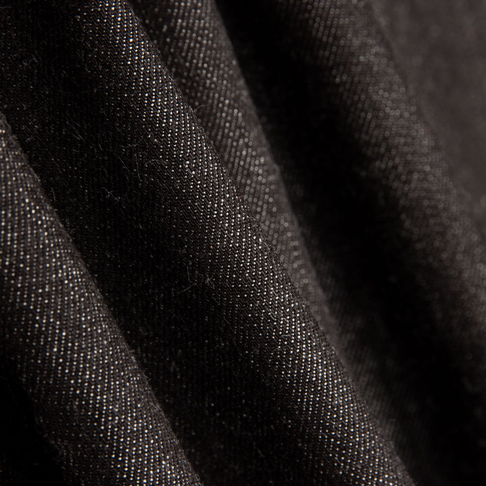 Retal Denim Algodón Negro 180x140 cm. - Ribes y Casals