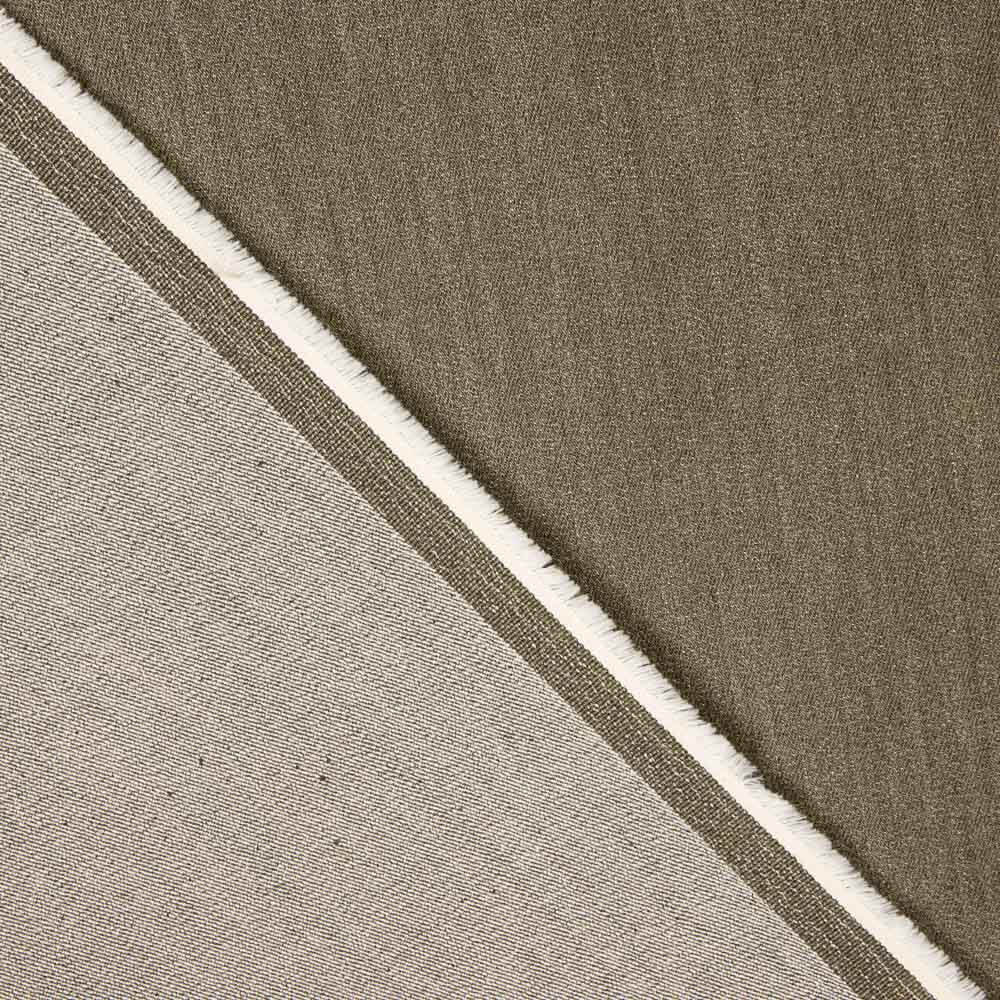 Denim Algodón Gris Topo - Ribes y Casals