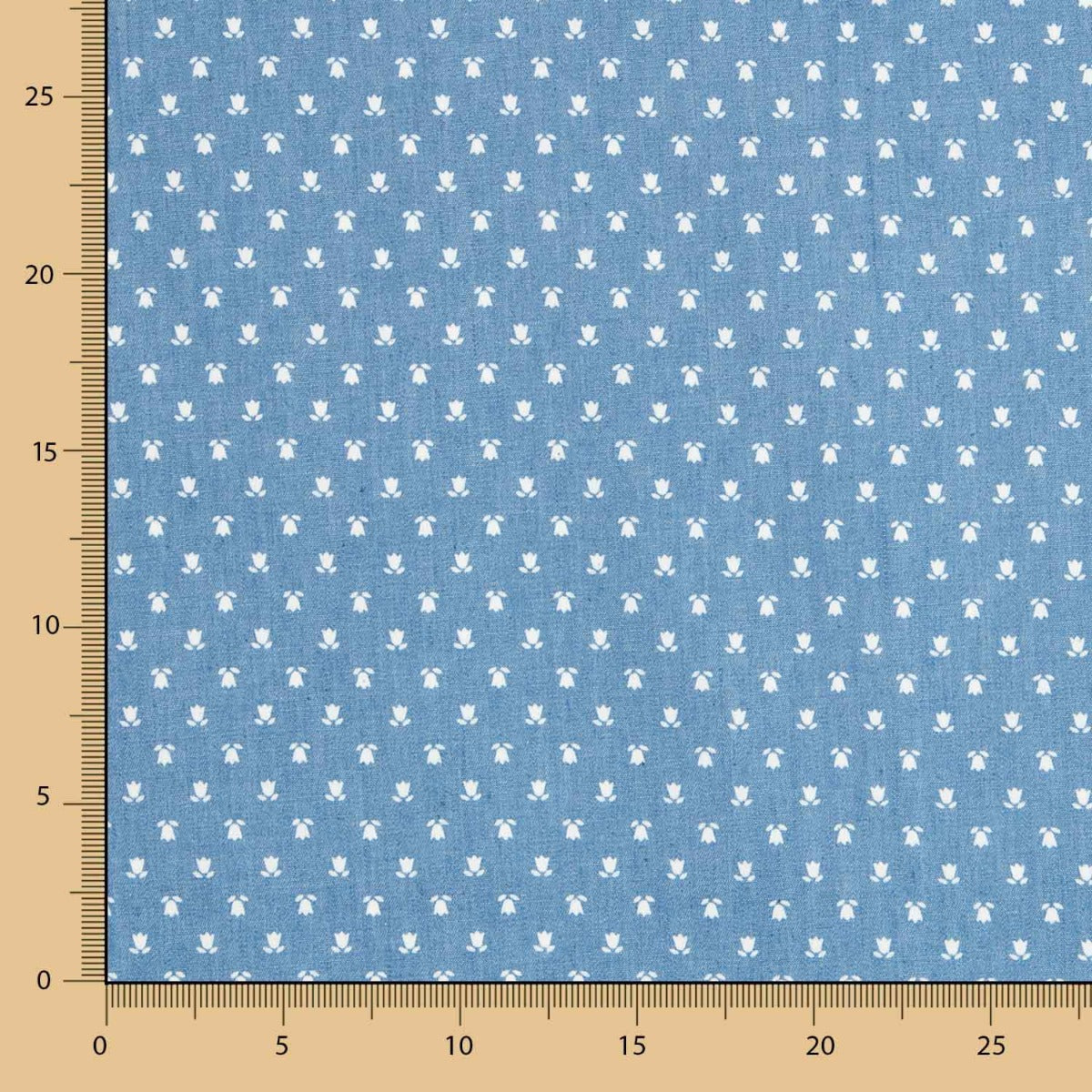 Denim Algodón Tulipán - Ribes y Casals