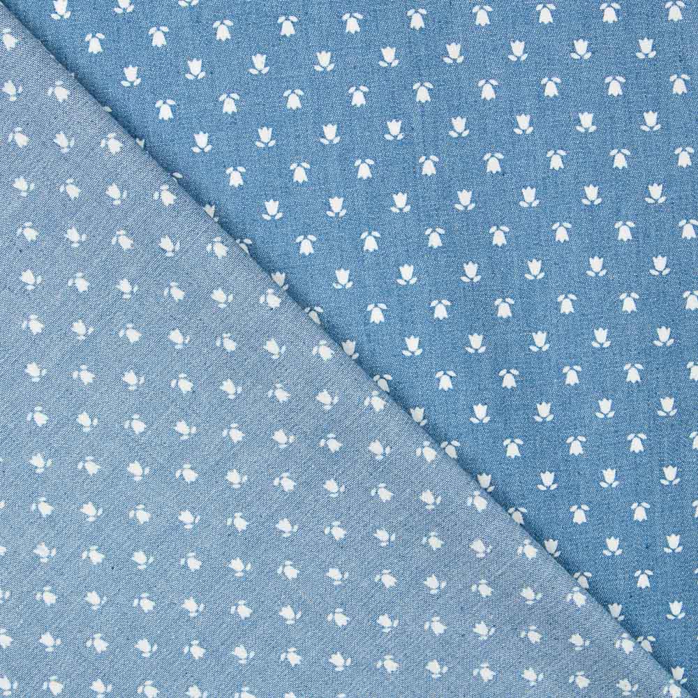 Denim Algodón Tulipán - Ribes y Casals