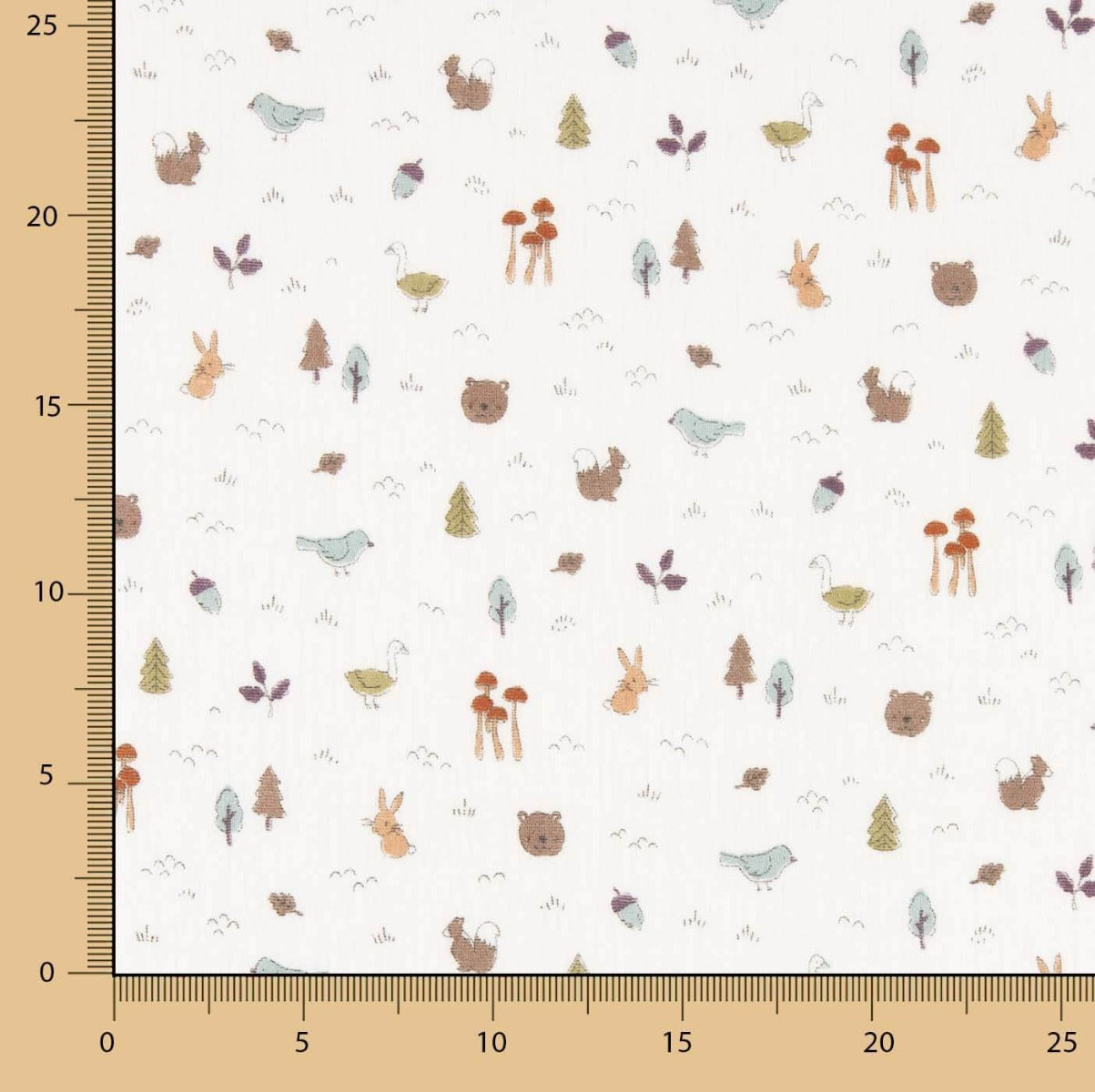 Doble Gasa Algodón Animalitos - Ribes y Casals