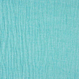 Doble Gasa Chambray Azul Turquesa - Ribes y Casals