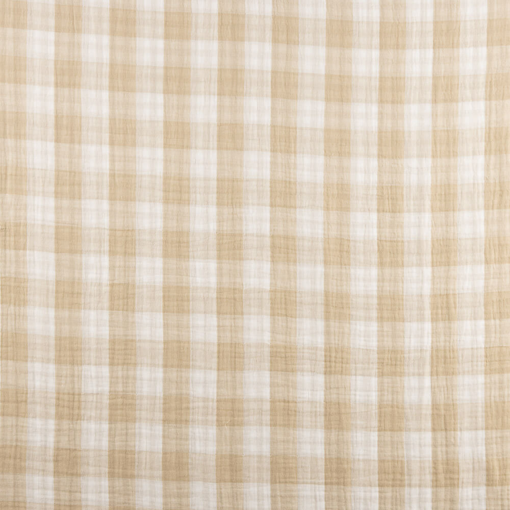 Doble Gasa Vichy Reversible Arena - Ribes y Casals