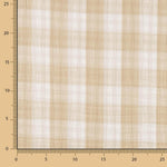 Doble Gasa Vichy Reversible Arena - Ribes y Casals