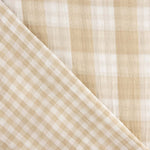 Doble Gasa Vichy Reversible Arena - Ribes y Casals