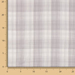 Doble Gasa Vichy Reversible Gris Claro - Ribes y Casals