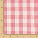 Doble Gasa Vichy Reversible Rosa Maquillaje - Ribes y Casals