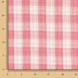 Doble Gasa Vichy Reversible Rosa Maquillaje - Ribes y Casals