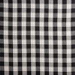 Doble Gasa Vichy Reversible Negra - Ribes y Casals