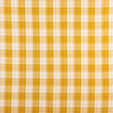 Doble Gasa Vichy Revesible Ocre - Ribes y Casals