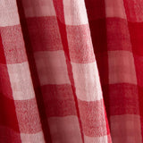 Doble Gasa Vichy Reversible Roja - Ribes y Casals