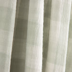 Doble Gasa Vichy Reversible Verde - Ribes y Casals