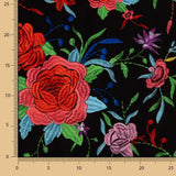 Gabardina Elástica Manila Negro - Ribes y Casals