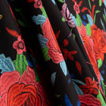 Gabardina Elástica Manila Negro - Ribes y Casals