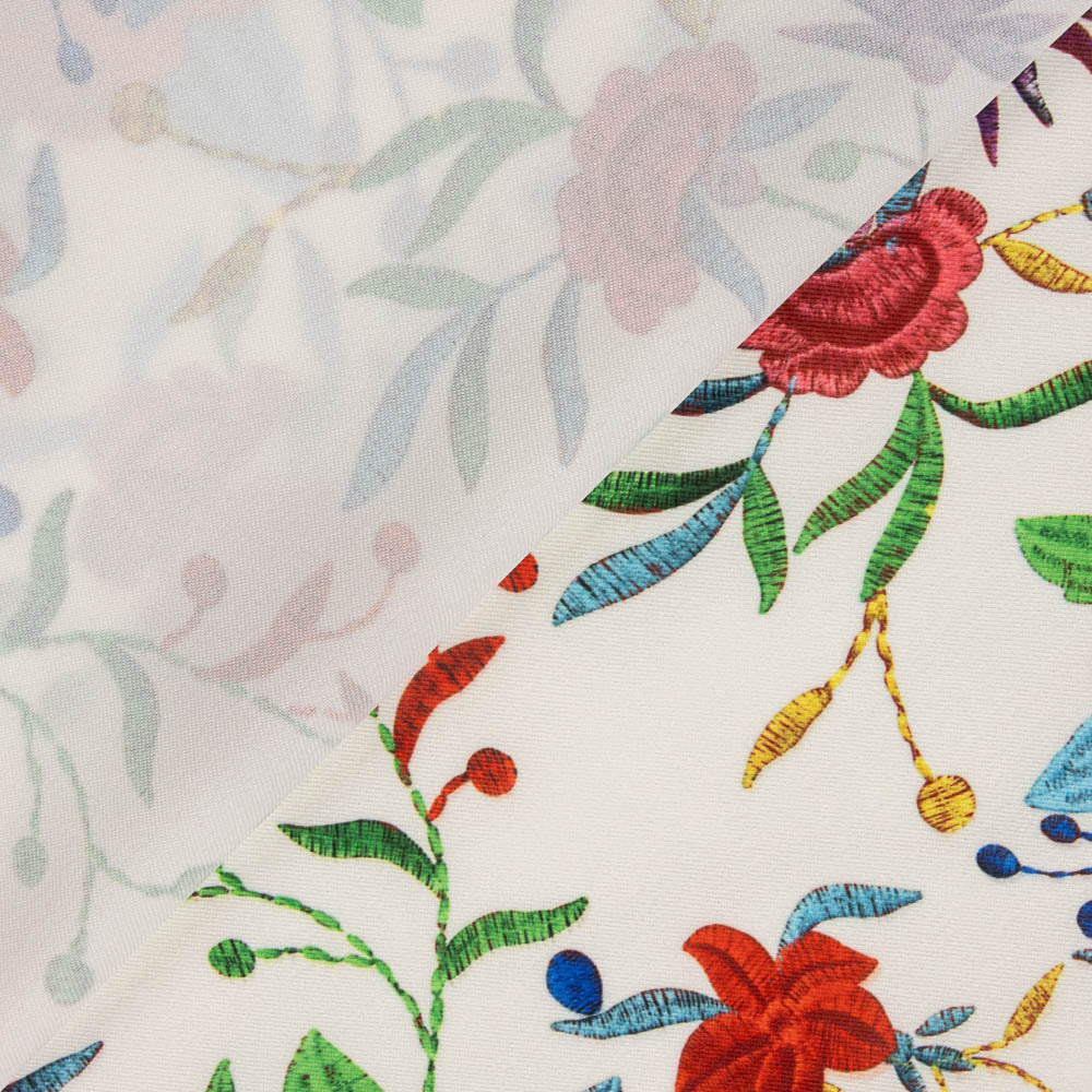 Gabardina Elástica Manila Crudo - Ribes y Casals