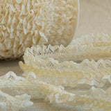Encaje Bolillo Nylon Crudo 25mm - Ribes y Casals