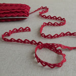 Encaje Bolillo Roja 10mm - Ribes y Casals