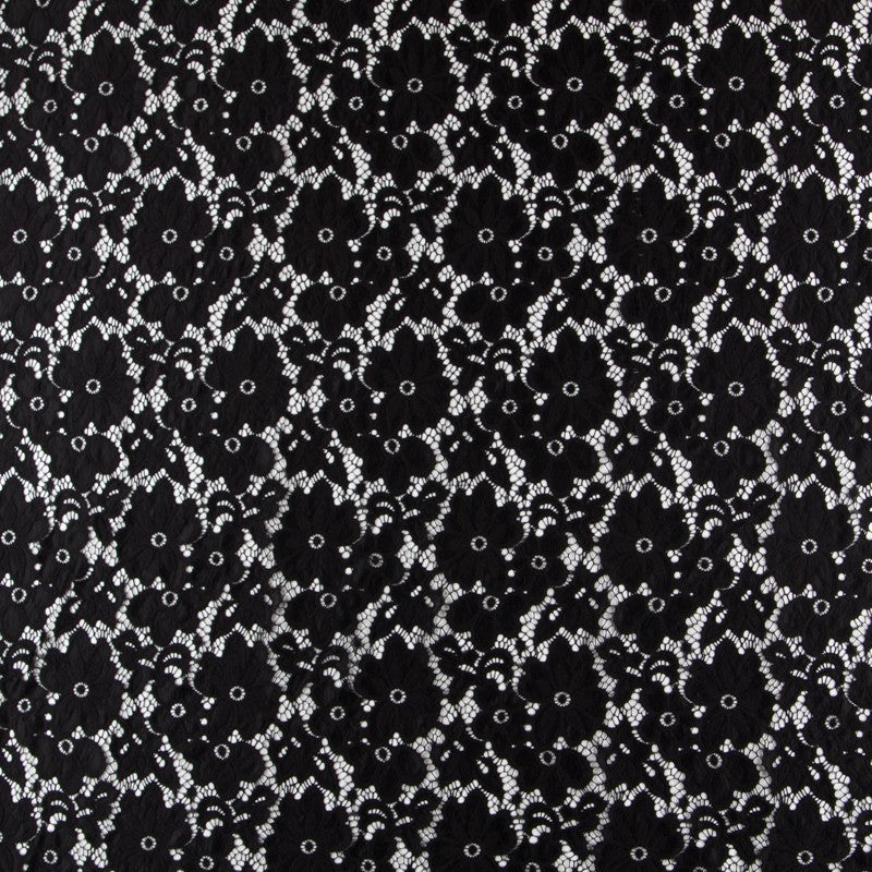 Encaje Elástico Flamenca Negro - Ribes y Casals