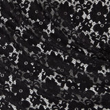 Encaje Elástico Flamenca Negro - Ribes y Casals