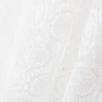 Encaje Elástico Geométrico Blanco Natural - Ribes y Casals