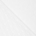 Encaje Elástico Geométrico Blanco Natural - Ribes y Casals