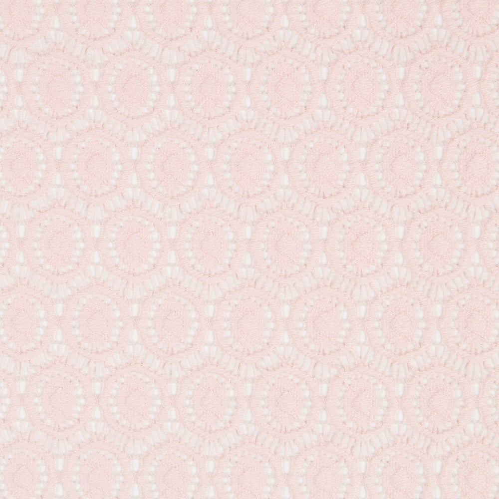 Encaje Elástico Geométrico Rosa - Ribes y Casals