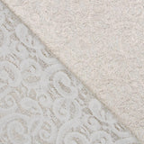 Encaje Lamé Oro Blanco - Ribes y Casals