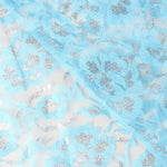 Encaje Lurex Azul Plata - Ribes y Casals