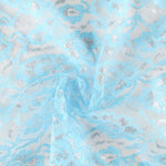 Encaje Lurex Azul Plata - Ribes y Casals