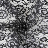 Encaje Lurex Negro Plata - Ribes y Casals