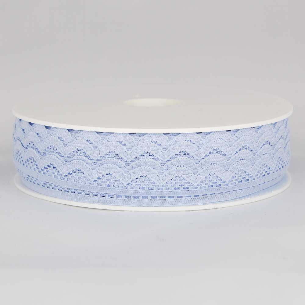 Encaje Nylon Celeste 10mm - Ribes y Casals