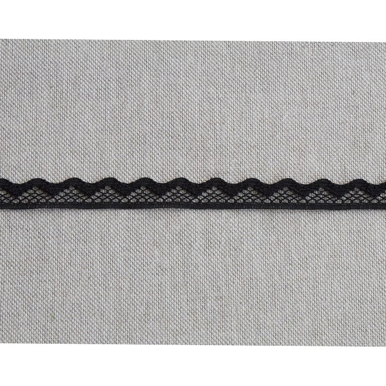 Encaje Nylon Negra 10mm - Ribes y Casals