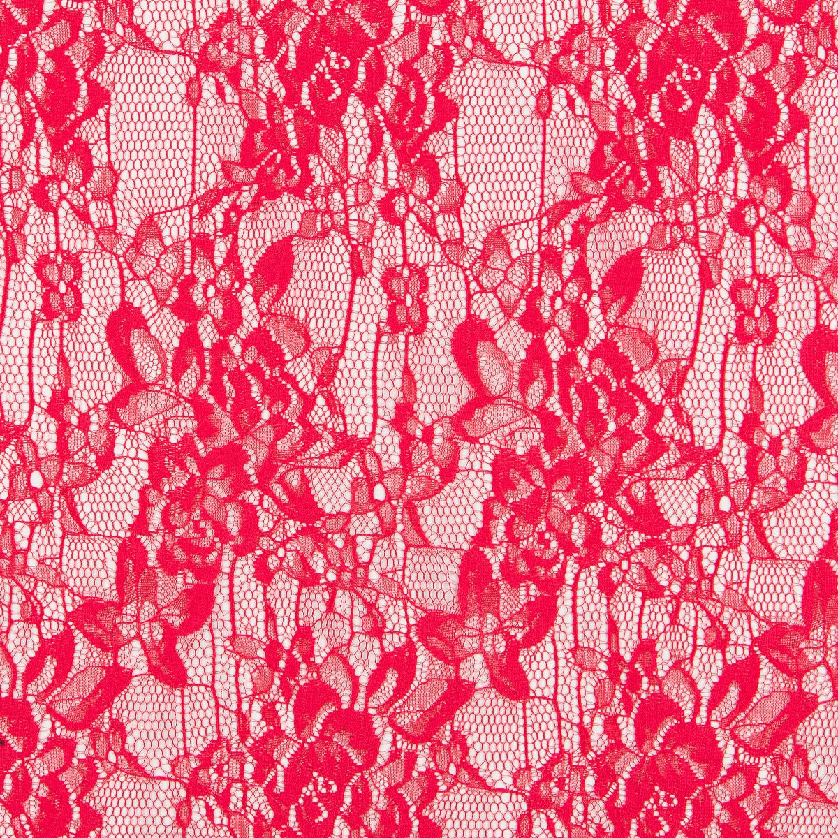 Encaje Fino Floral Rojo - Ribes y Casals